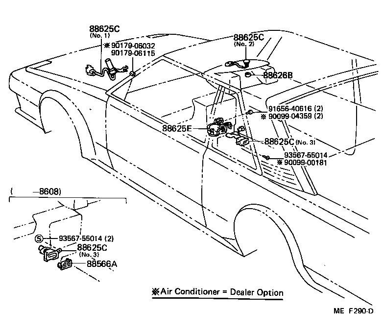 55907-17010 CABLE SUB-ASSY, WATER VALVE CONTROL product image