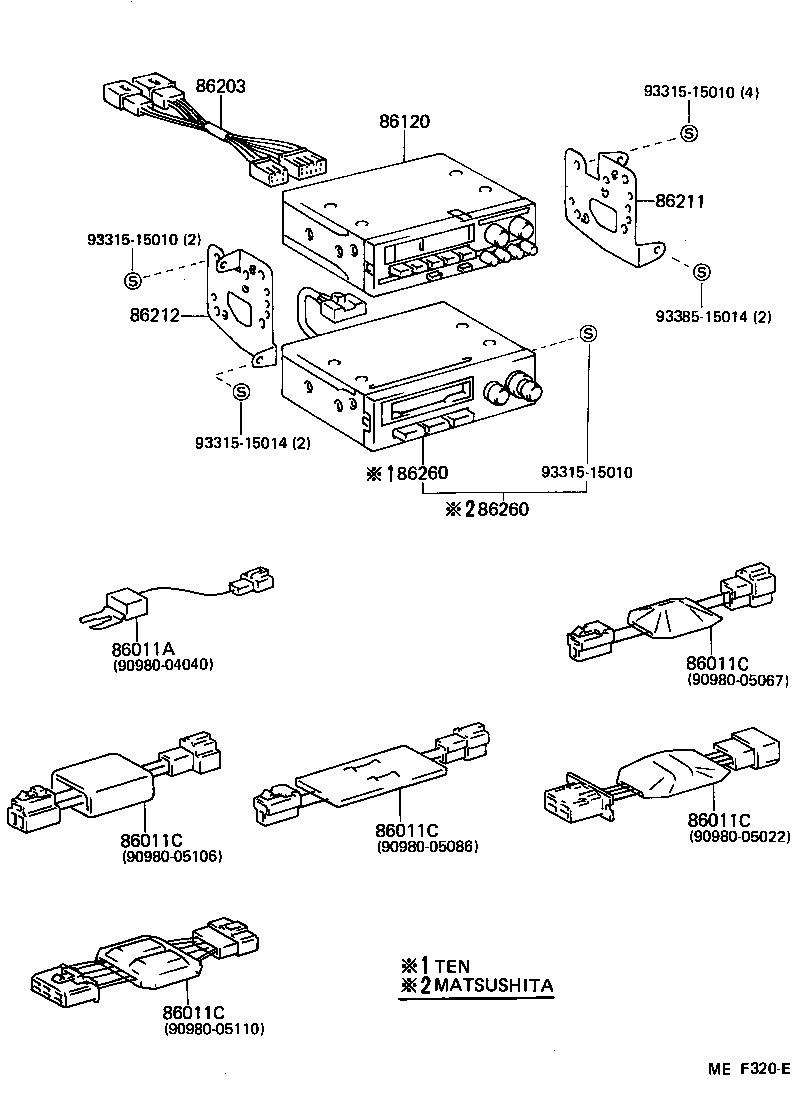 86203-90K00 WIRE, RADIO product image