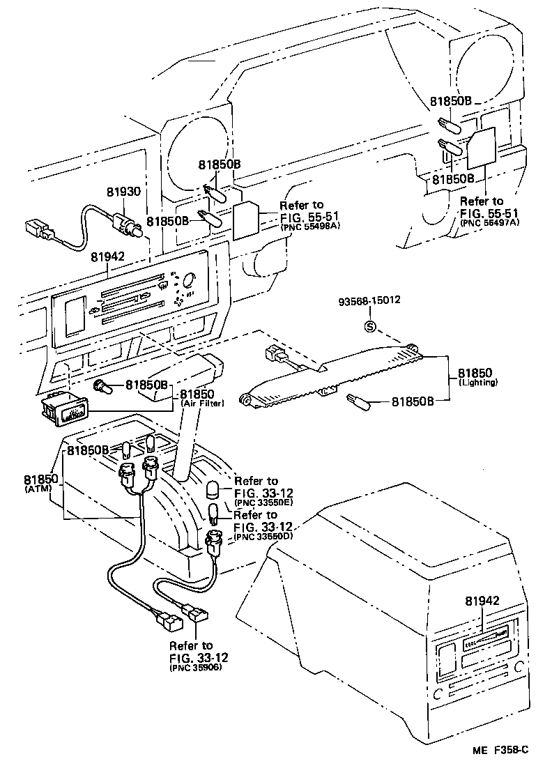 81850-90K02 LAMP ASSY, INDICATOR product image