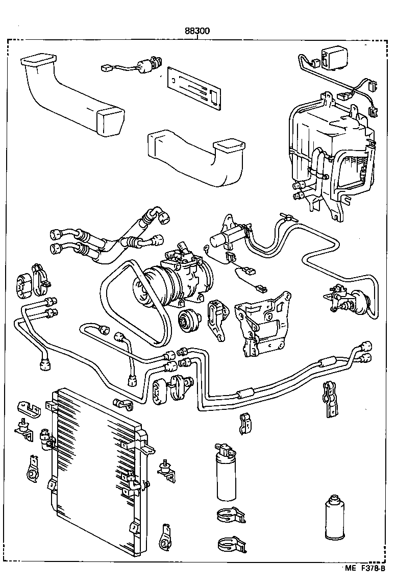88300-90K38 COOLER & ACCESSORY ASSY product image