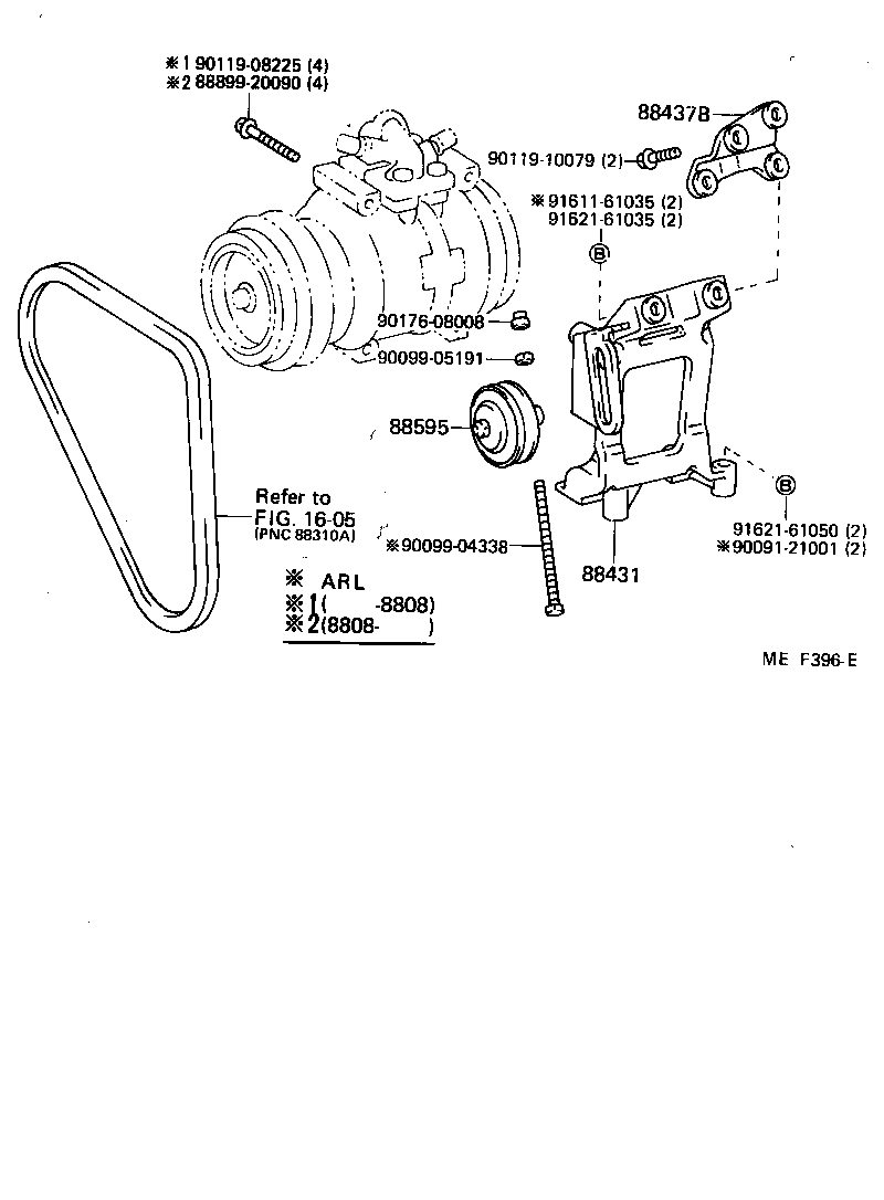 88320-60201 COMPRESSOR ASSY, COOLER product image