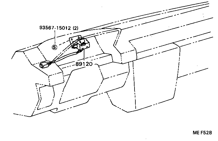 89120-22020 SENSOR, AUTOMATIC LIGHT CONTROL product image