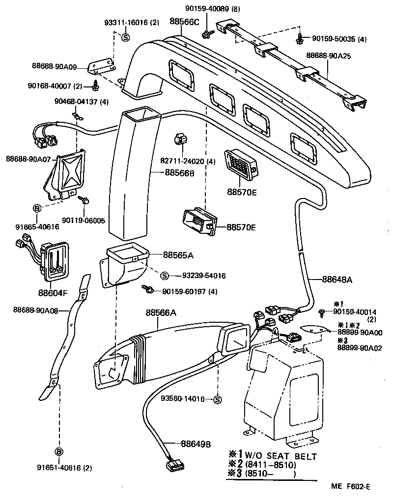 87286-90A00 CABLE SUB-ASSY, WATER VALVE CONTROL product image