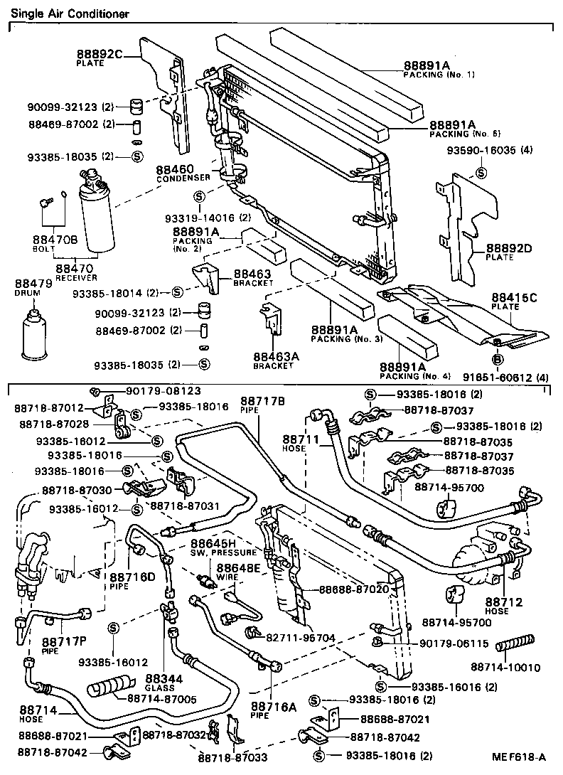 88481-87002 GLASS SUB-ASSY, SIGHT product image