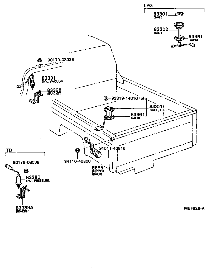 27690-36060 SOLENOID ASSY, W/BRACKET(FOR EXHAUST BRAKE) product image