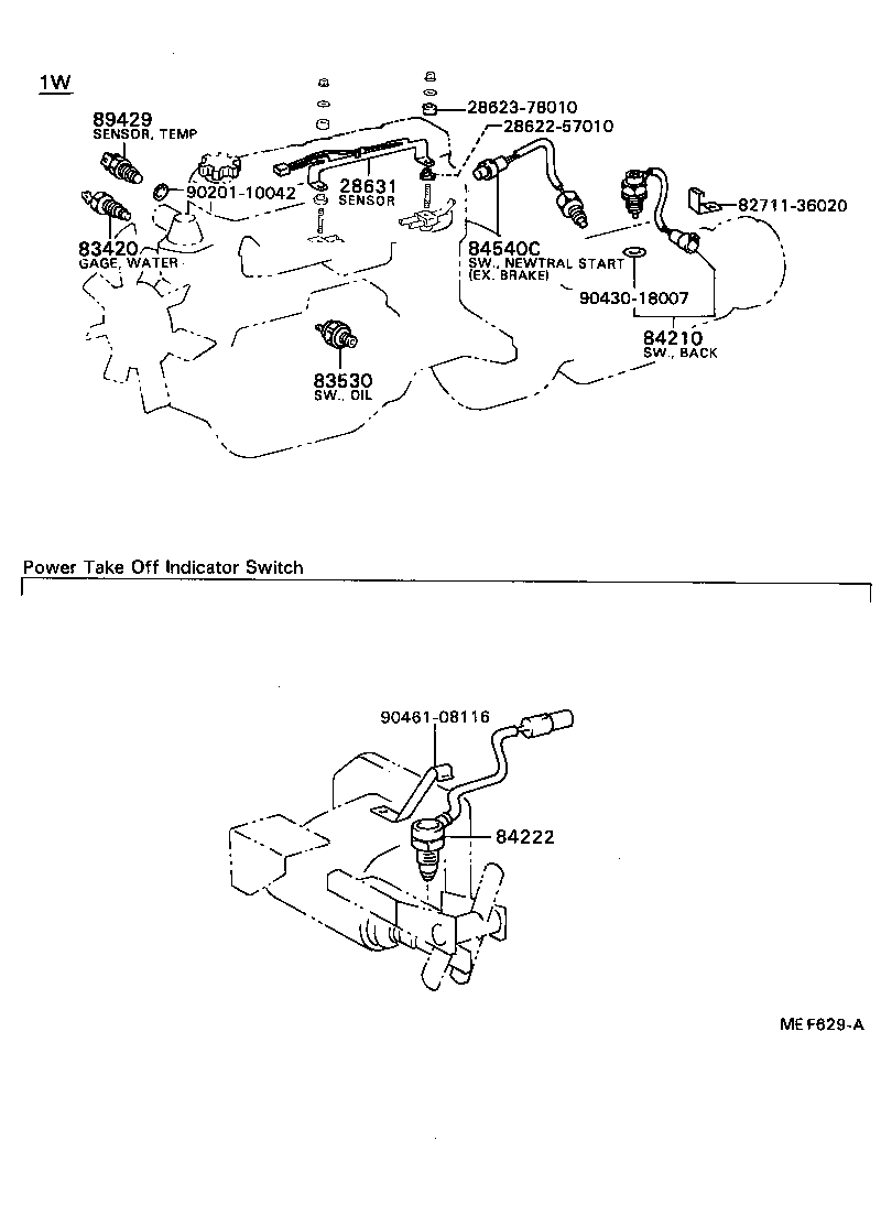 27690-36060 SOLENOID ASSY, W/BRACKET(FOR EXHAUST BRAKE) product image