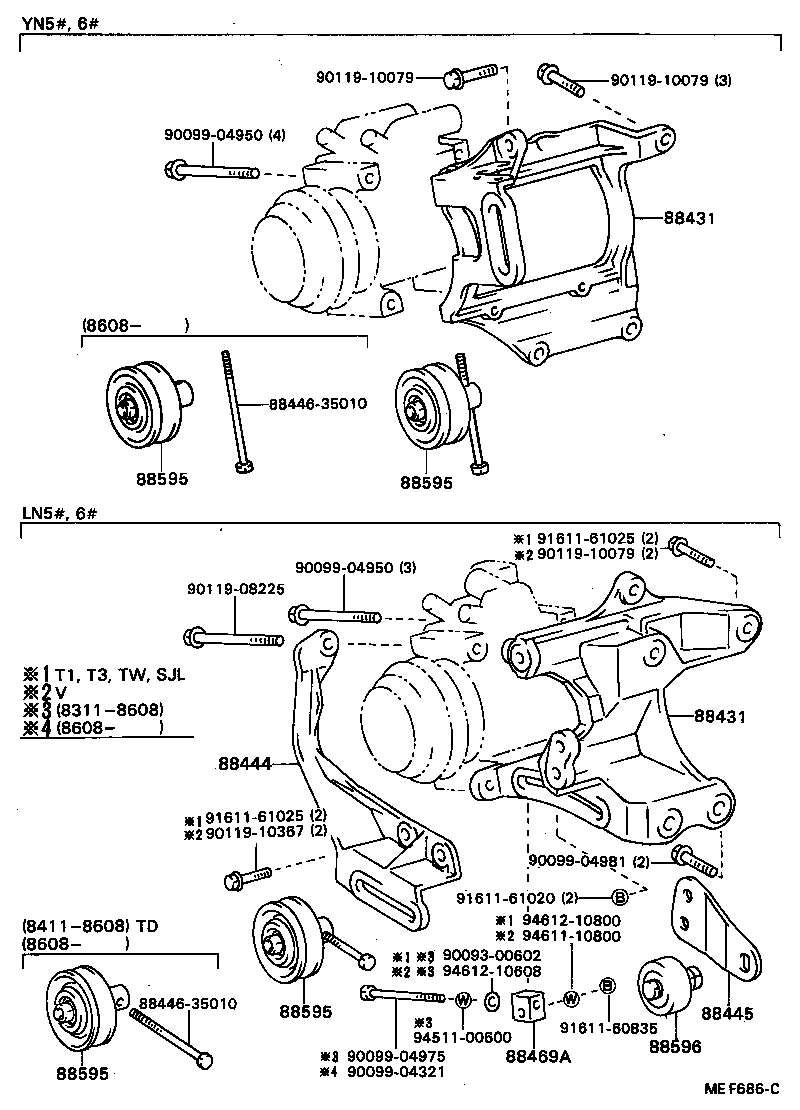 88320-35200 COMPRESSOR ASSY, COOLER product image
