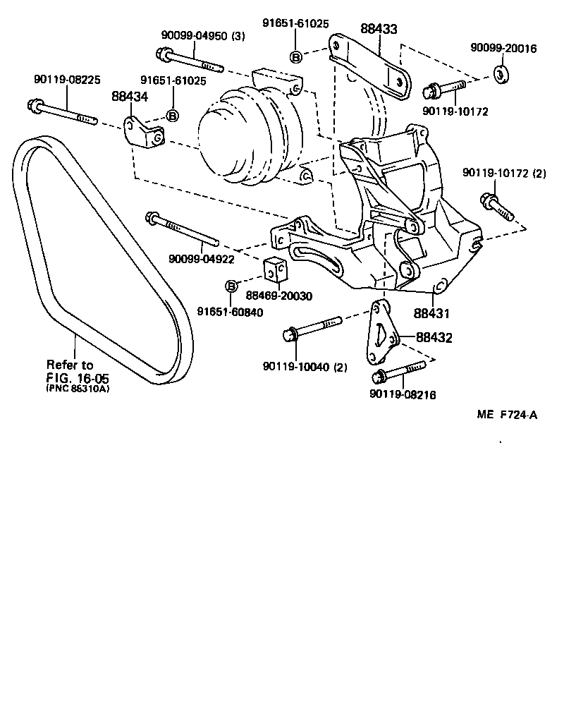 88320-60201 COMPRESSOR ASSY, COOLER product image