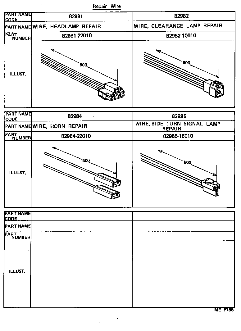 82201-10140 WIRING SUB-ASSY, INSTRUMENT PANEL product image