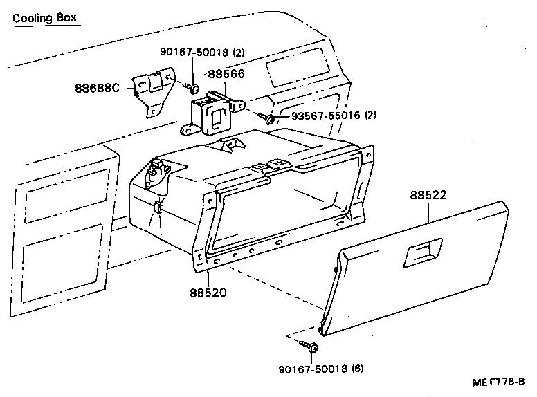 88605-22320 HARNESS SUB-ASSY, COOLER WIRING, NO.1 product image