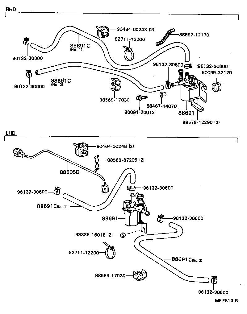 95411-10060 HOSE (FOR IDLE UP DEVICE) product image