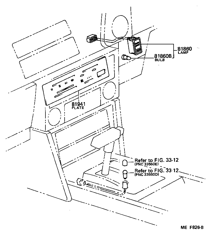 55519-12042 PLATE, HEATER CONTROL NAME product image