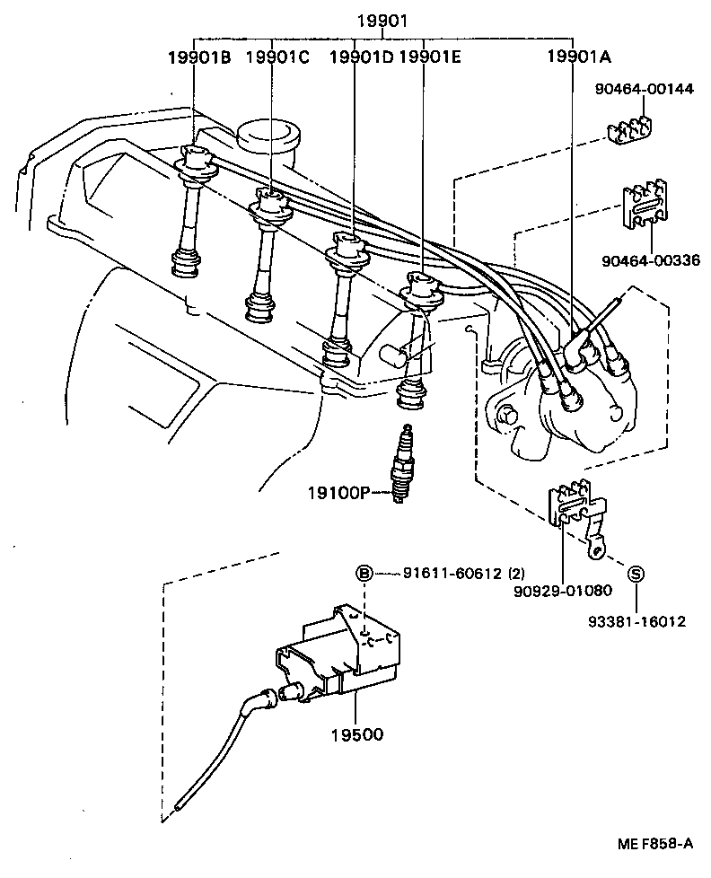 90919-01151 PLUG, SPARK product image