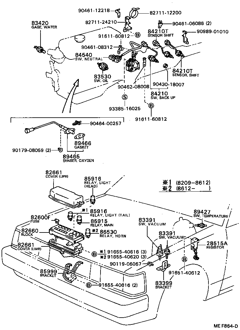 83320-29445 GAGE ASSY, FUEL SENDER product image