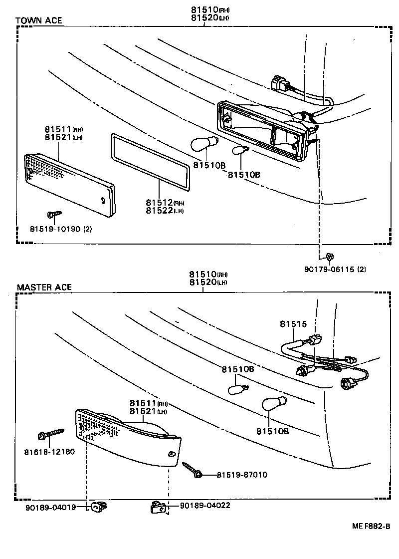 81521-87009 LENS, FRONT TURN SIGNAL LAMP, LH product image