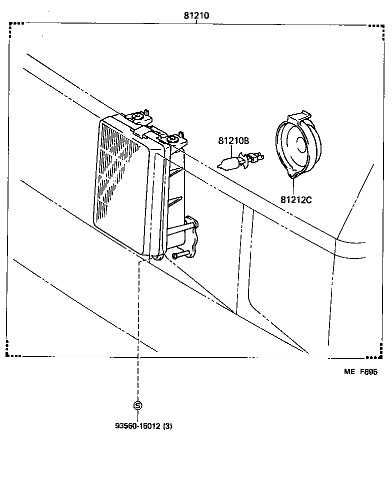 81220-28010 LAMP ASSY, FOG product image