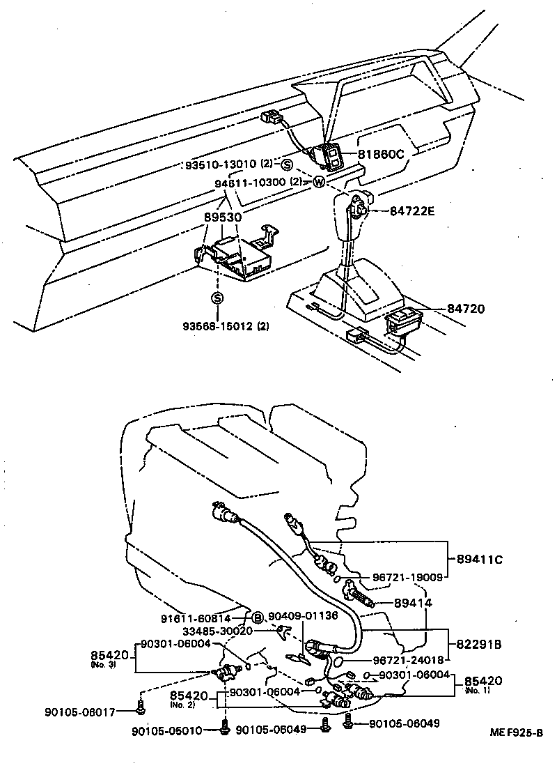 89530-20110 COMPUTER ASSY, TRANSMISSION CONTROL product image