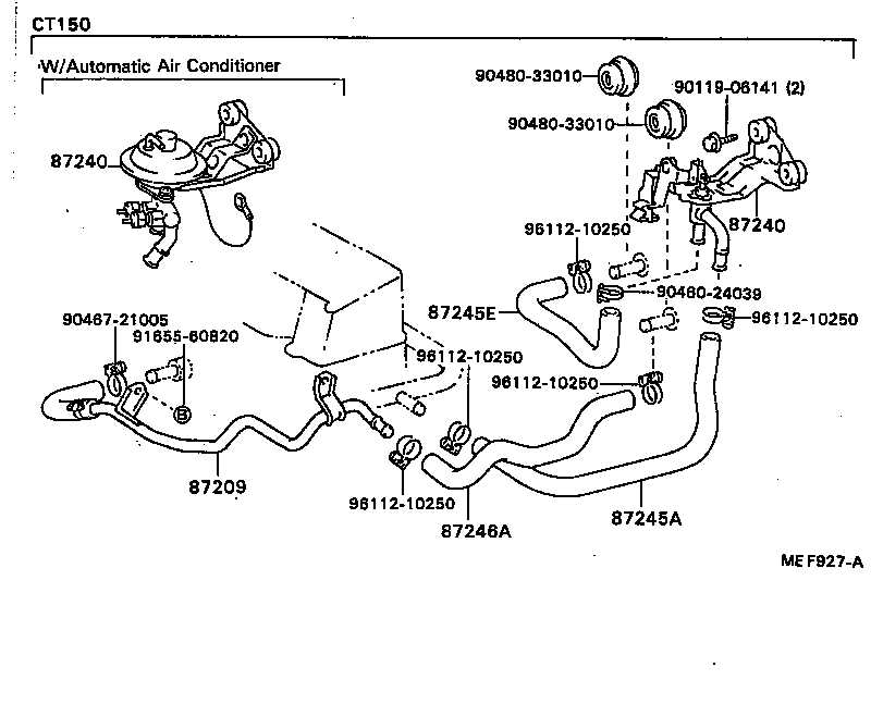 88670-20060 VALVE ASSY, HEATER WATER product image