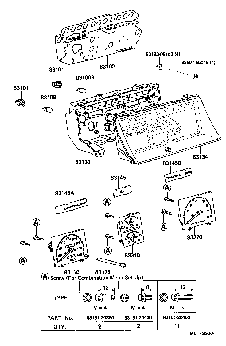 83110-95J27 SPEEDOMETER ASSY product image
