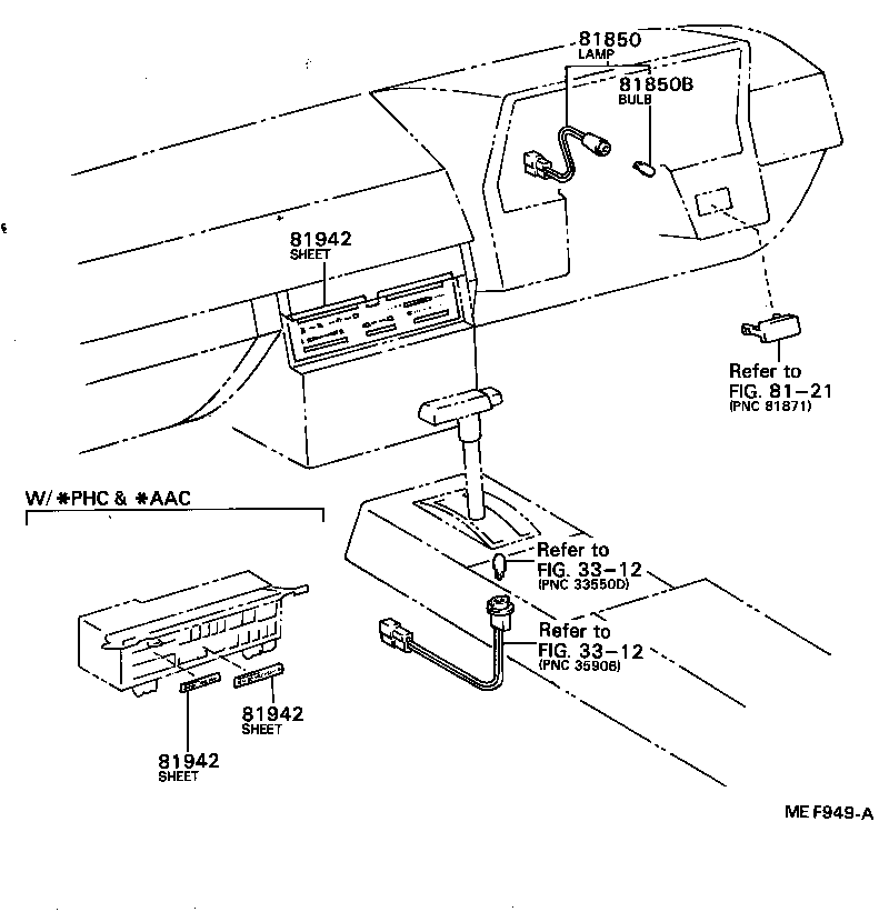 81942-20030 SHEET, HEATER CONTROL NAME product image