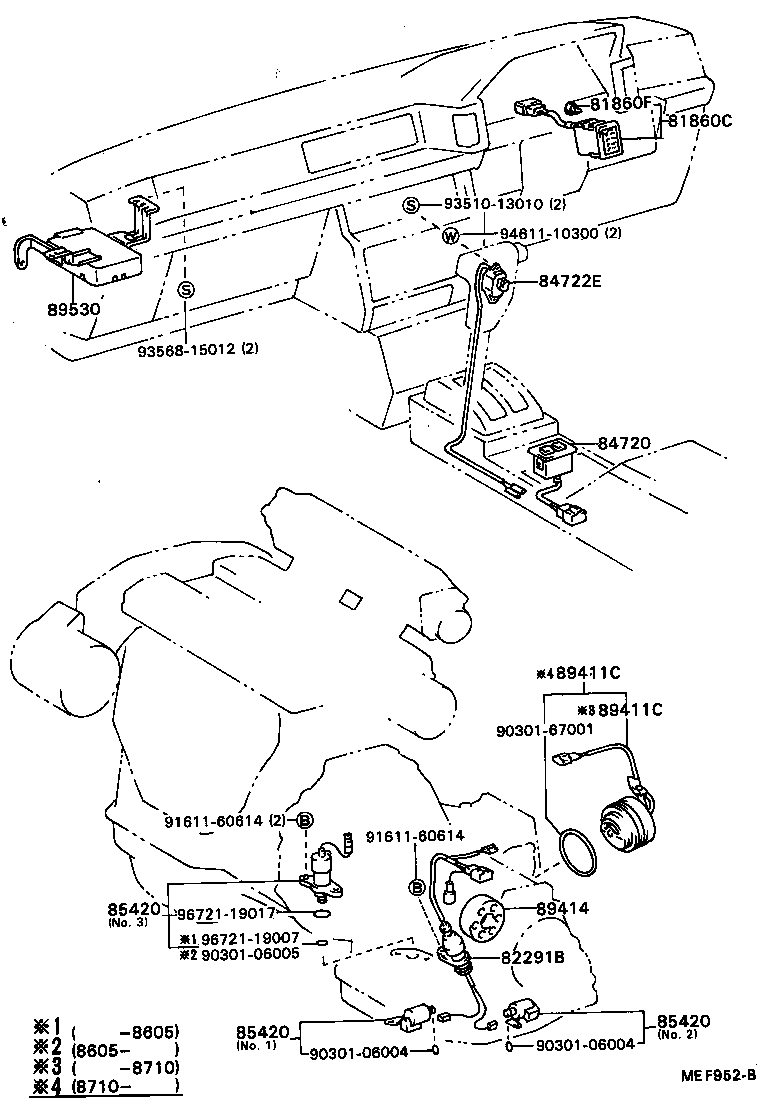 89411-32030 SENSOR, SPEED product image