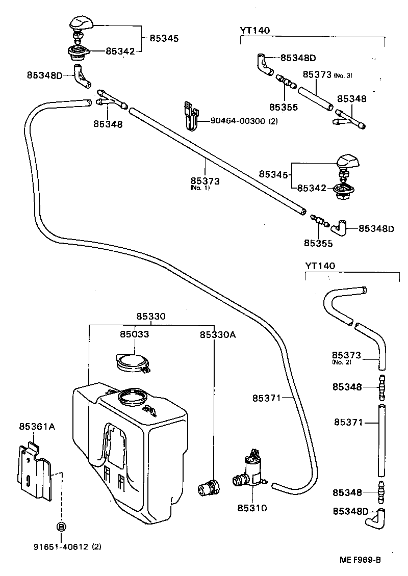 85332-91602 CAP ASSY, WINDSHIELD WASHER product image