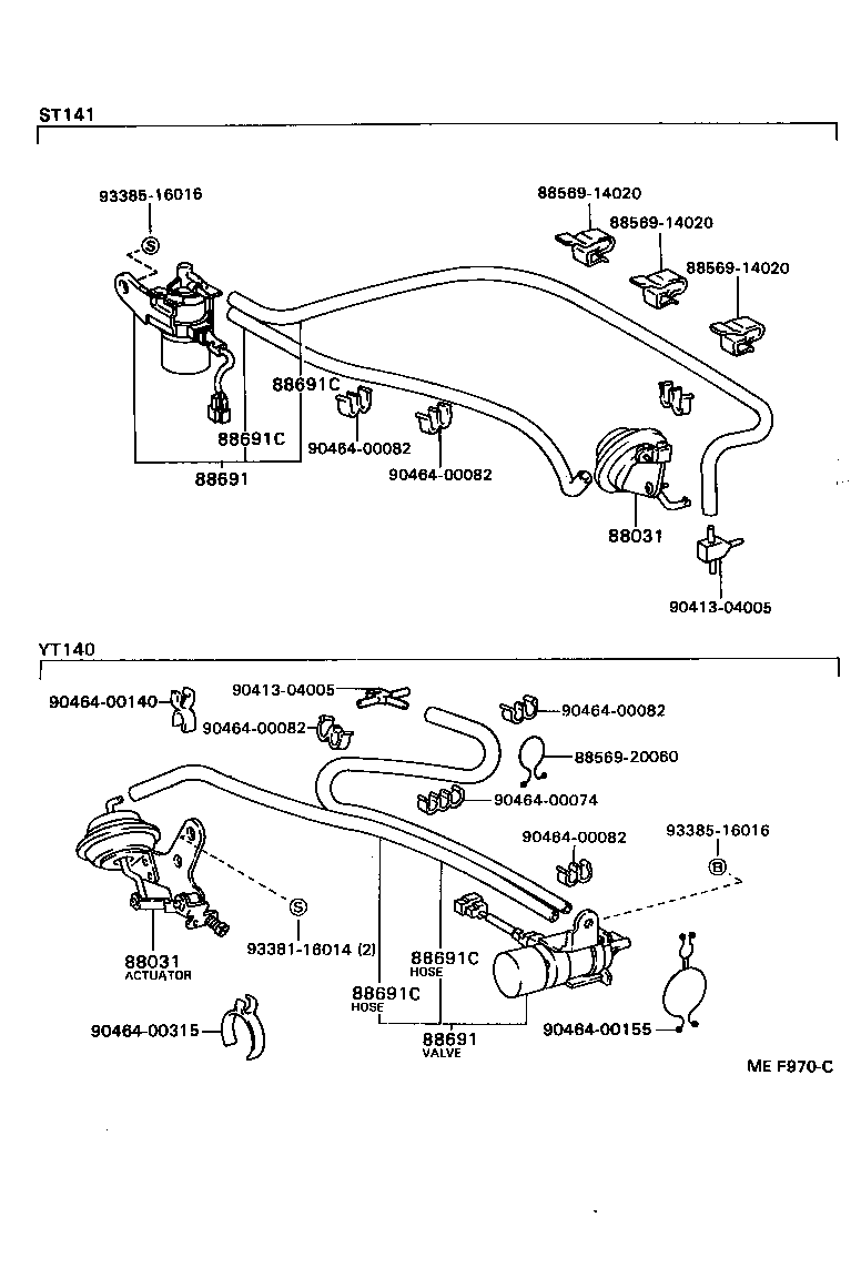 88031-28010 ACTUATOR SET, IDLE-UP product image