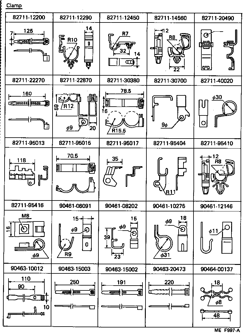 82024-95010 WIRE SUB-ASSY, FOG LAMP FEED product image