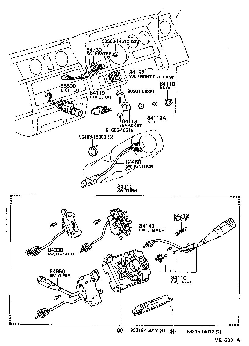 85909-95400 BRACKET SUB-ASSY, RELAY, NO.1 product image