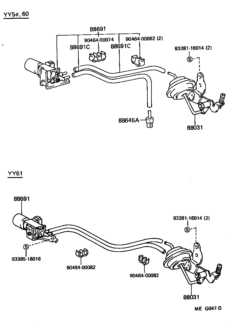 88690-95A15 VALVE, MAGNET (FOR IDLE UP DEVICE) product image