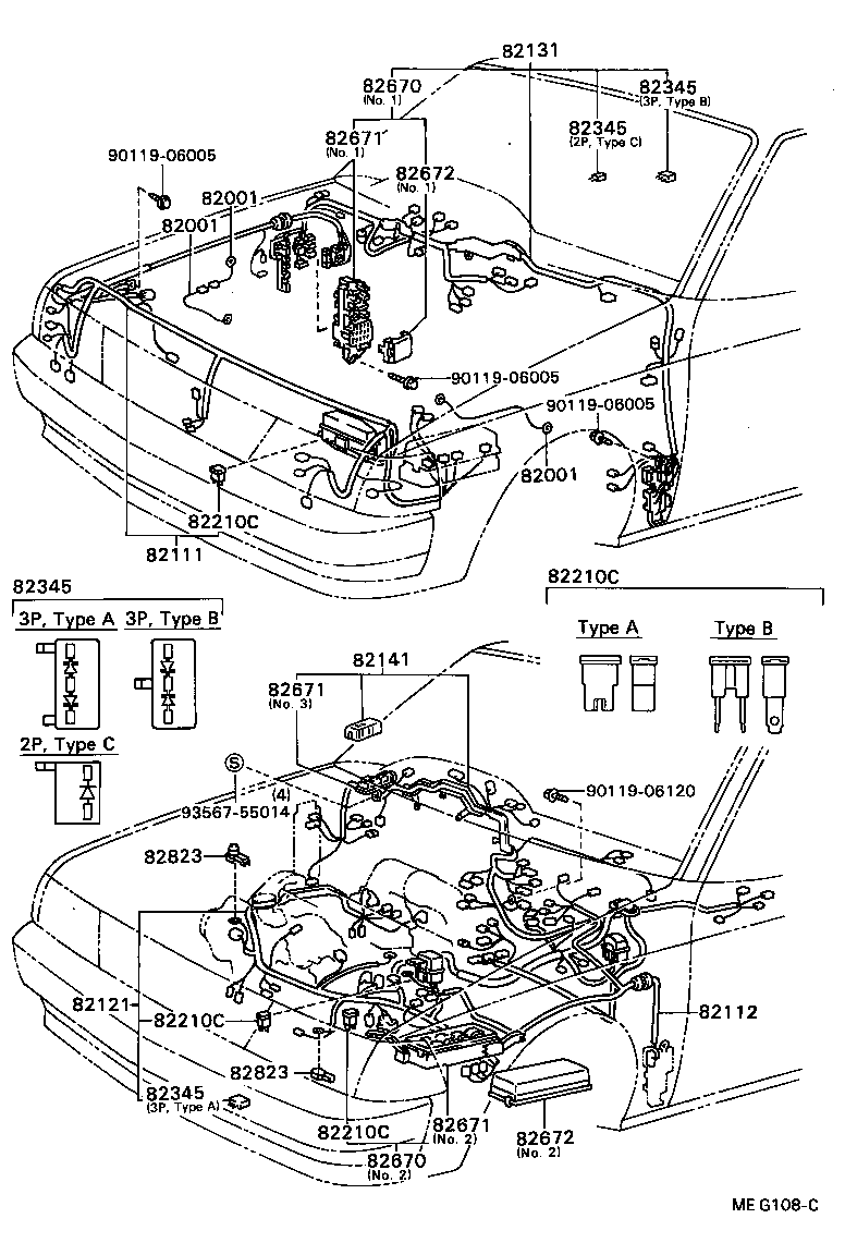 82121-20380 WIRE, ENGINE product image