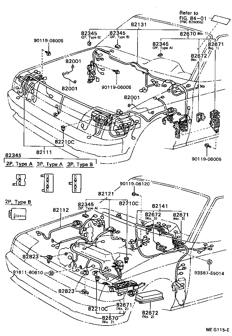 82121-20481 WIRE, ENGINE product image