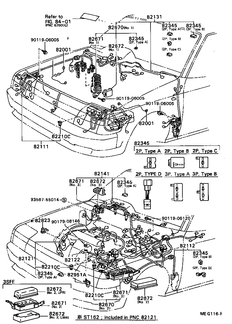 82121-20481 WIRE, ENGINE product image