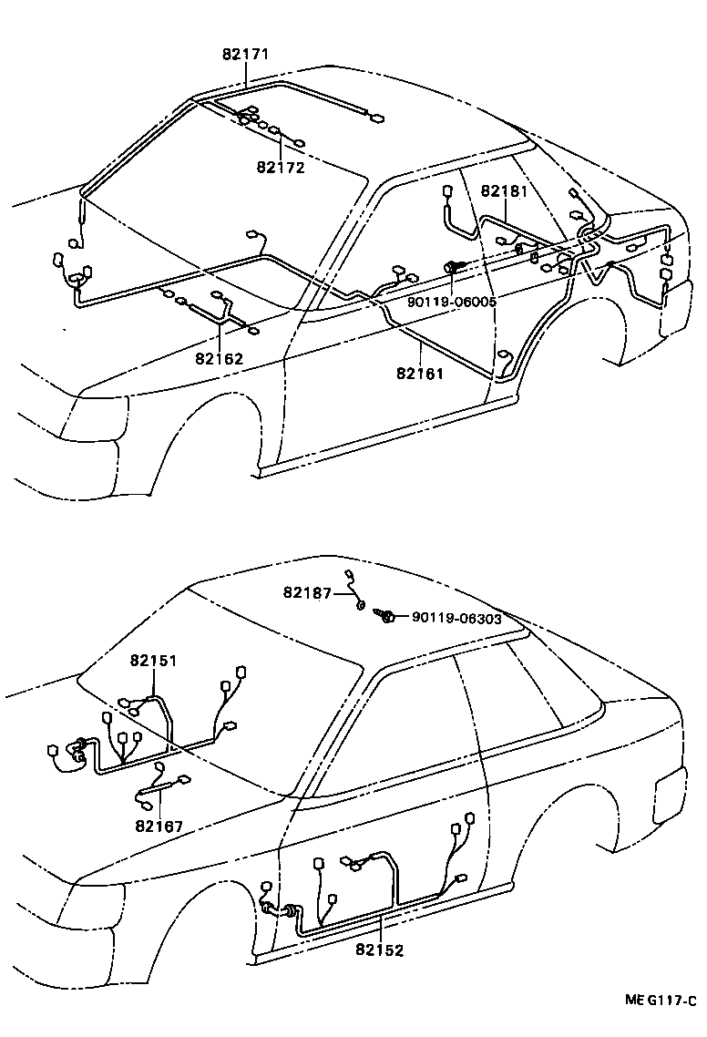 82121-20481 WIRE, ENGINE product image