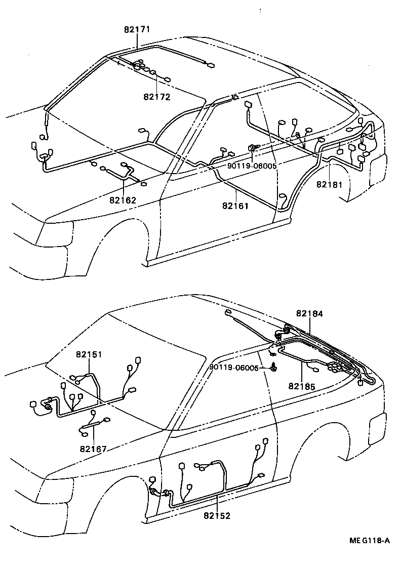 82121-20481 WIRE, ENGINE product image