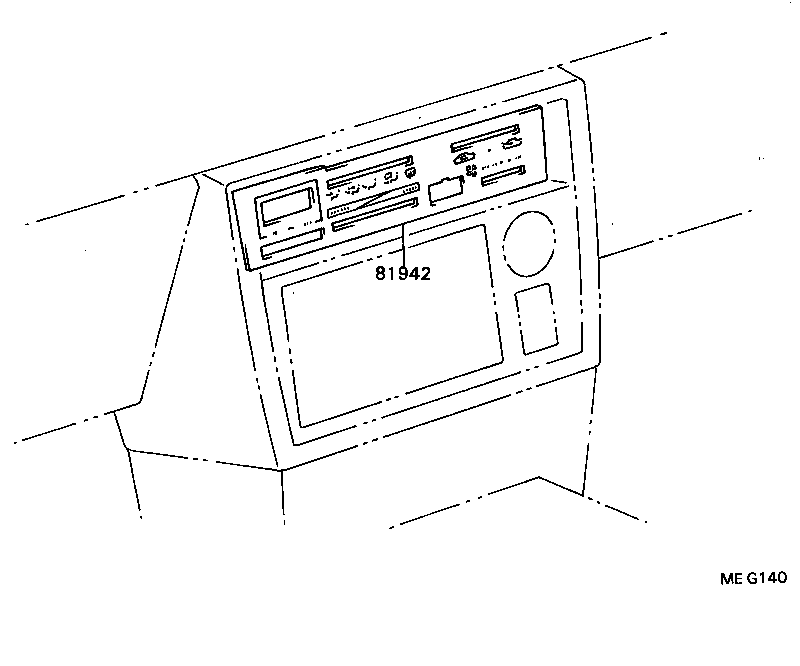 55519-20180 SHEET, HEATER CONTROL NAME product image