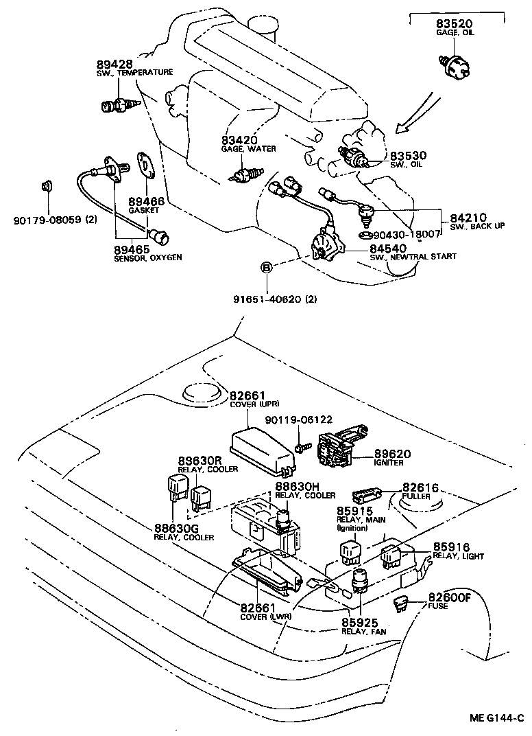 89466-20010 GASKET, OXYGEN SENSOR product image