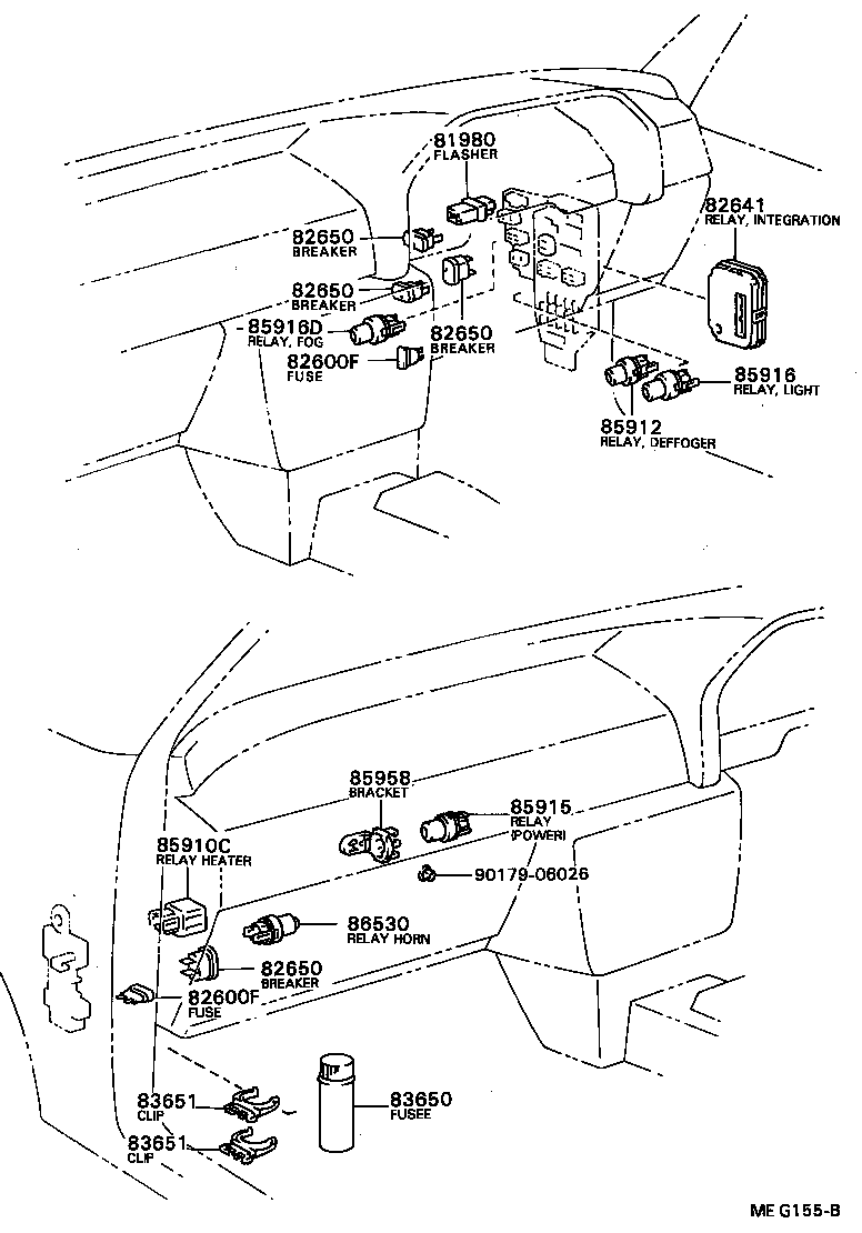 84652-2B270 SWITCH ASSY, WINDSHIELD WIPER product image