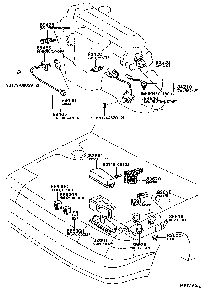 83320-80021 GAGE ASSY, FUEL SENDER product image