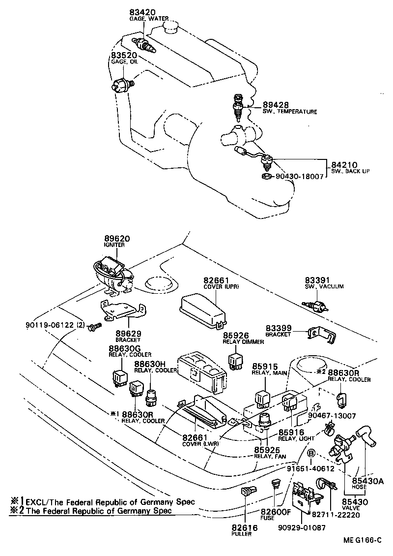 82641-20010 RELAY, INTEGRATION NO.1 product image