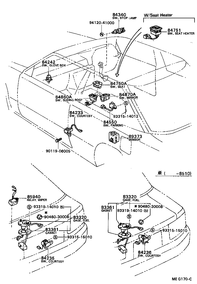 82641-20010 RELAY, INTEGRATION NO.1 product image