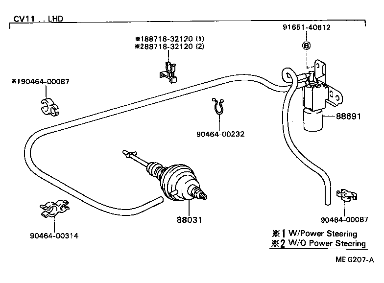88690-32110 VALVE, MAGNET (FOR IDLE UP DEVICE) product image