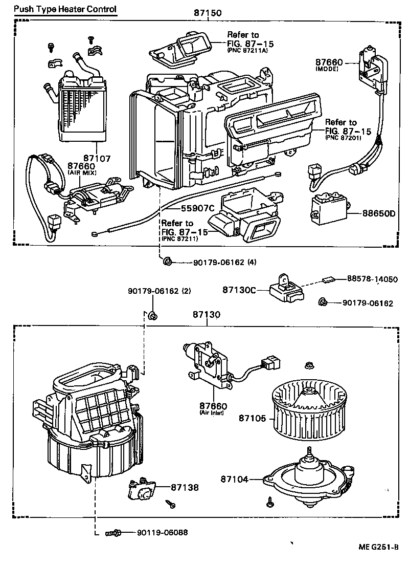 87150-20380 RADIATOR ASSY, HEATER product image