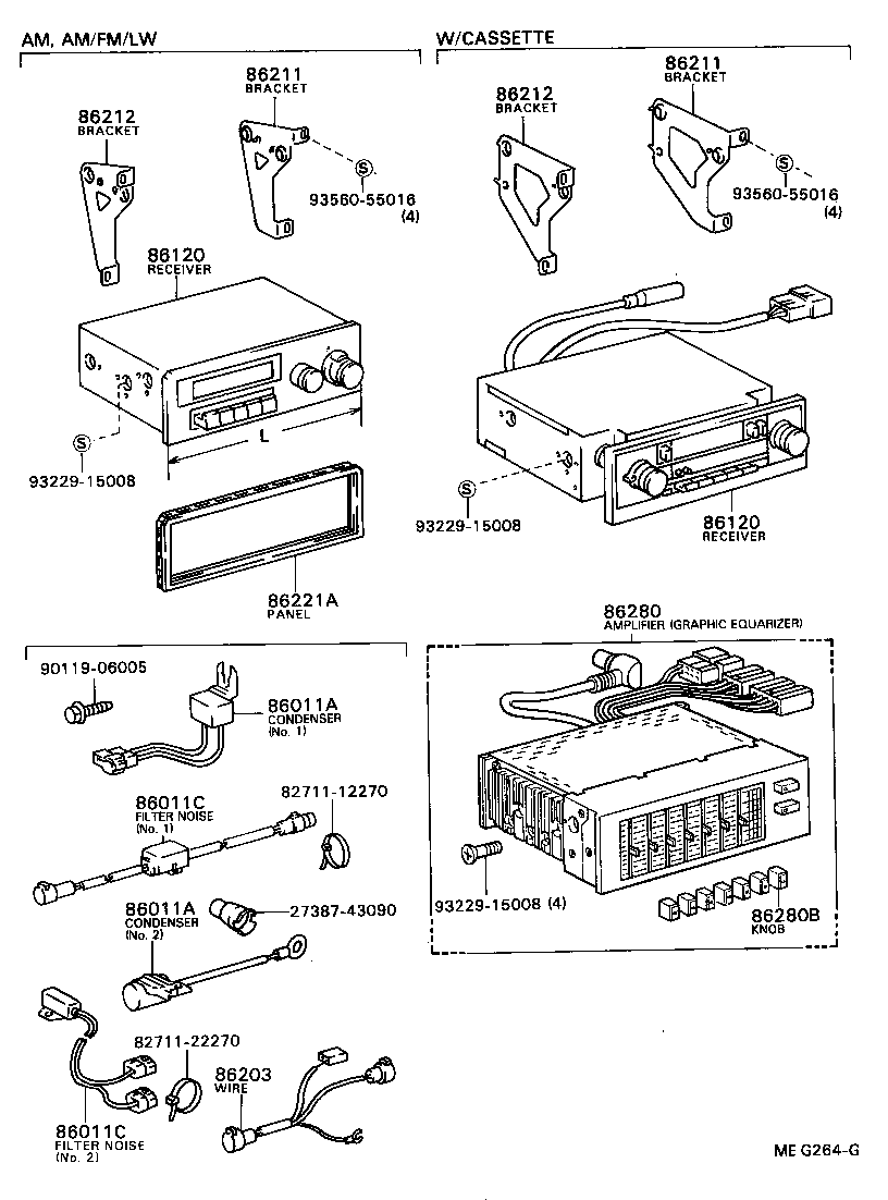 86212-32030 BRACKET, RADIO, NO.2 product image