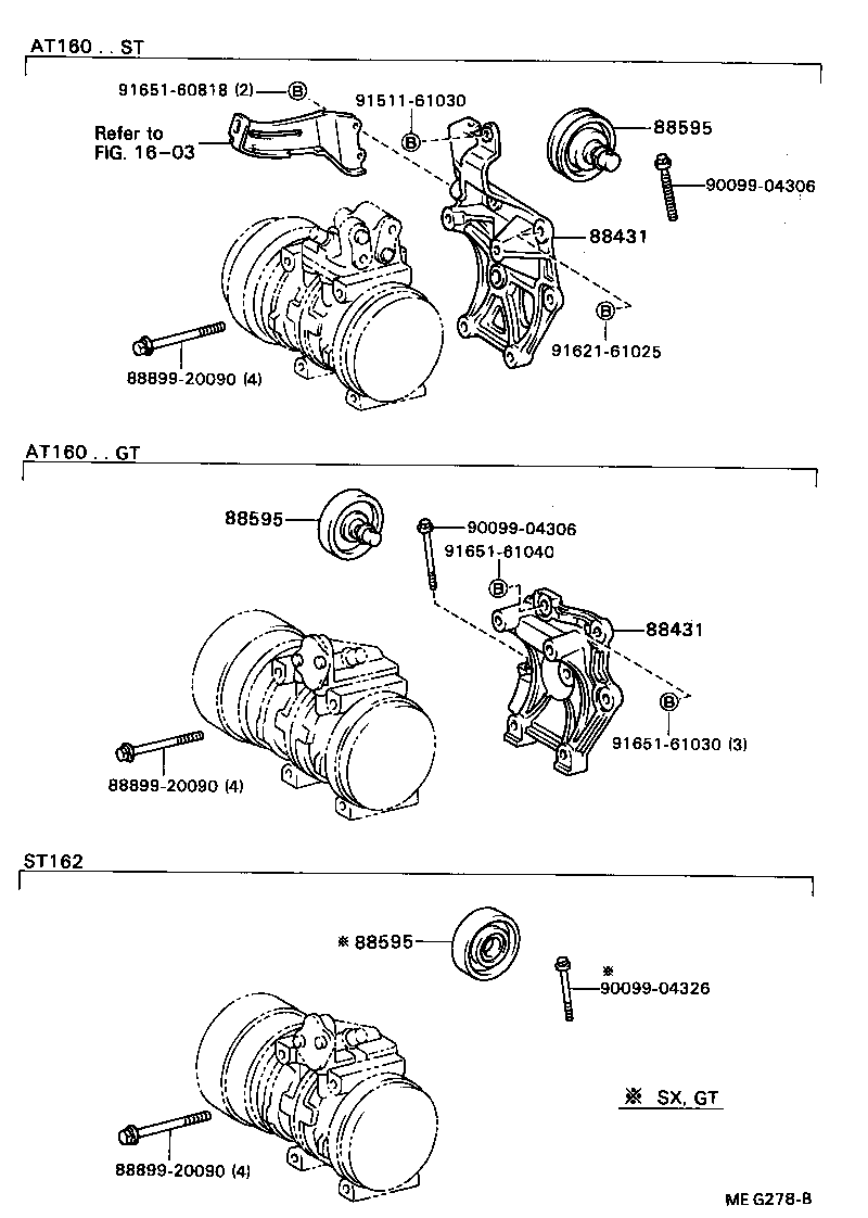 88320-20440 COMPRESSOR ASSY, COOLER product image