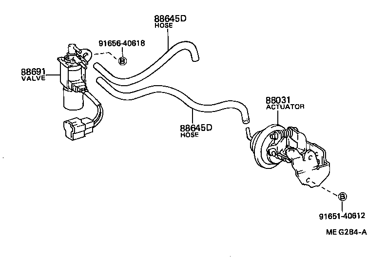 88690-12151 VALVE, MAGNET (FOR IDLE UP DEVICE) product image