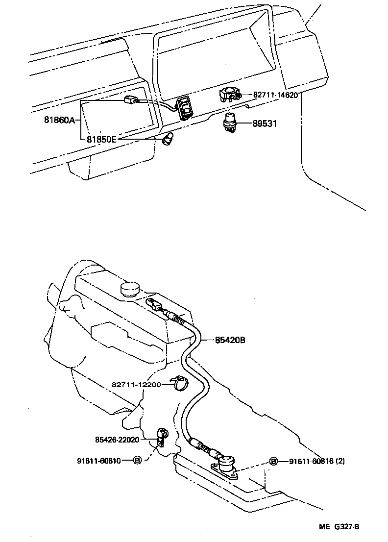 84722-26030 SWITCH, TRANSMISSION CONTROL product image