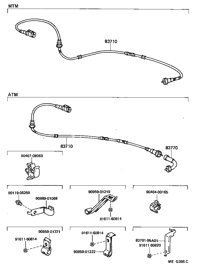 83132-92602 CASE, COMBINATION METER product image