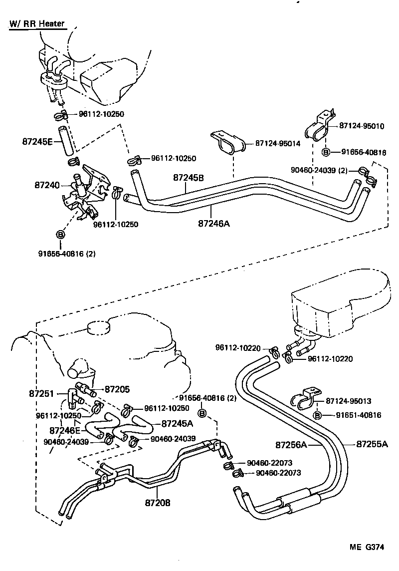 87240-95406 VALVE ASSY, HEATER WATER product image