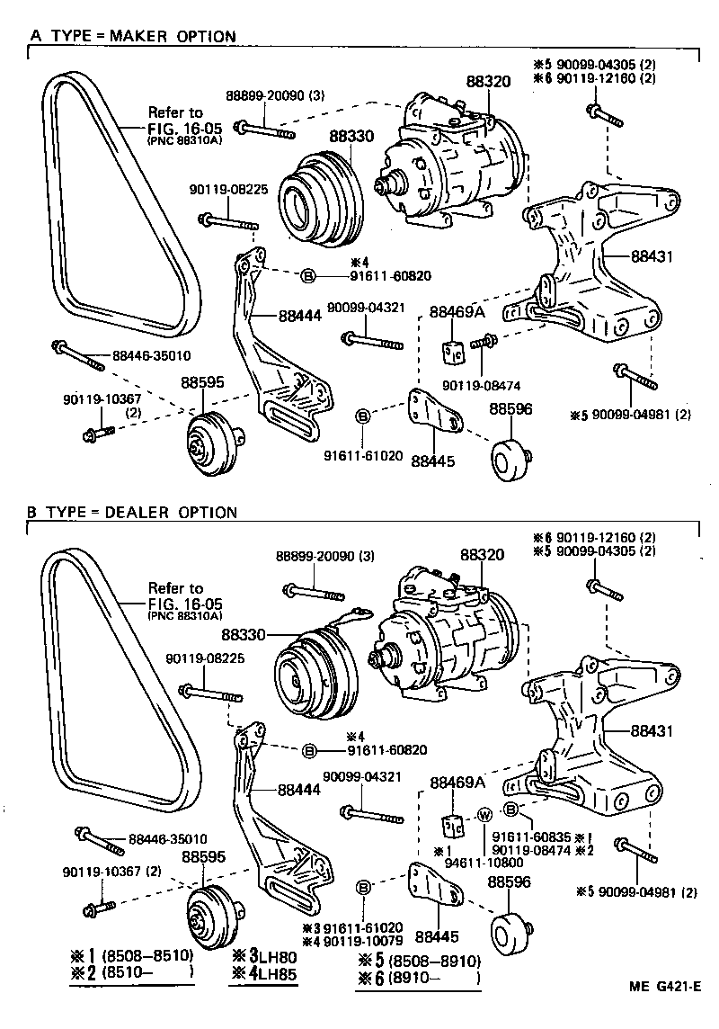 88320-26500 COMPRESSOR ASSY, COOLER product image